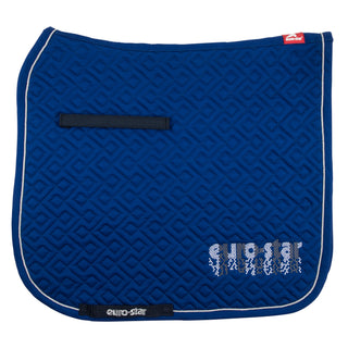 Euro-star AW17 Excellent Saddle Pad - Deep Blue - Dressage only - Divine Equestrian