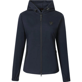 Covalliero SS24 Ladies Water Resistant Hoody Jacket - DARK NAVY