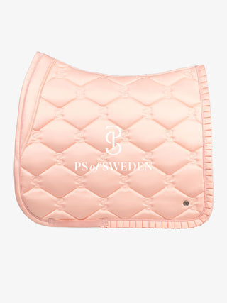 PS OF SWEDEN RUFFLE SADDLE PAD  - PEACH