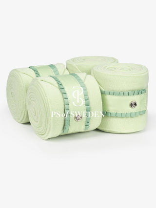 PS OF SWEDEN SS23 RUFFLE Polo Bandages - SEED GREEN