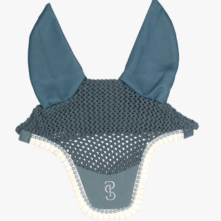 PS of Sweden Ruffle Fly Hat - Steel Blue