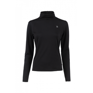 Cavallo Gwyn Functional Winter Polo Shirt - Black