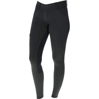 COVALLIERO AW23 LADIES WINTER RIDING TIGHTS - BLACK FULL SEAT