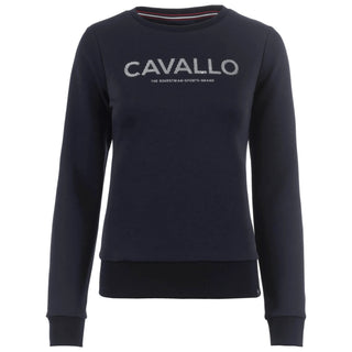 Cavallo Cava Ladies Sweater Round Neck- Dark Blue
