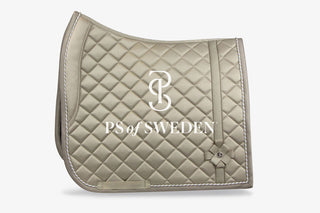 PS OF SWEDEN FALL DIAMOND BOW SADDLE PAD - SAND - Divine Equestrian