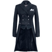 Fairplay Isabelle Ladies Tailcoat - Navy - Divine Equestrian