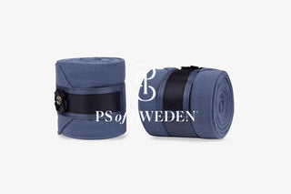 PS OF SWEDEN FALL DIAMOND BOW BANDAGES  - DIM BLUE - Divine Equestrian