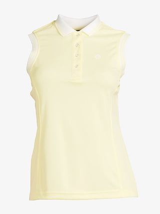 PS of Sweden SS21 PASTEL MINNA Polo Shirt - Lemon - Divine Equestrian