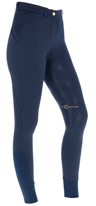 COVALLIERO AW22 LADIES WINTER BREECHES - DARK NAVY