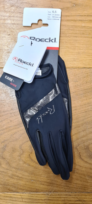 ROECKL Lorraine Riding Glove - BLACK - Divine Equestrian