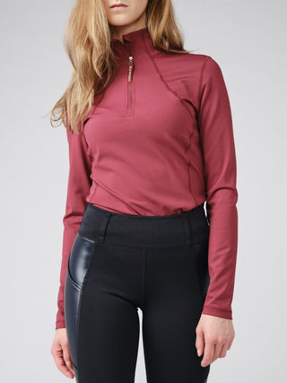 PS OF SWEDEN AW21 Alex Ladies Mock Neck Half zip Baselayer - All Colours - Divine Equestrian