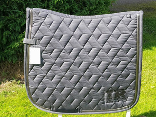 Imperial Riding Party Hardy Saddle Pad - Dressage Only- Grey - Divine Equestrian
