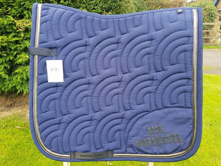 Imperial Riding Unicorn Saddle Pad - Navy - Dressage Only - Divine Equestrian