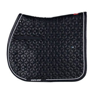 Euro-star AW17 3D saddle Pad - Navy or Black - Divine Equestrian