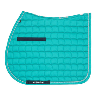 Euro-Star AW16 Nacre Saddle Pad - Emerald - Divine Equestrian