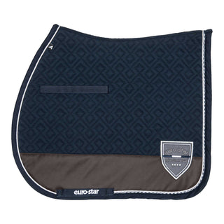 Euro-star AW16 Excellent Saddle Pad - Navy - Divine Equestrian