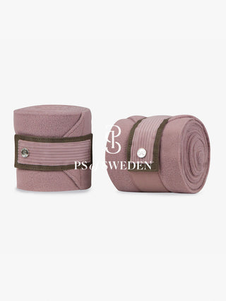 PS Of SWEDEN AW21 DROP 1 Polo Bandages CORDUROY - BLUSH - Divine Equestrian