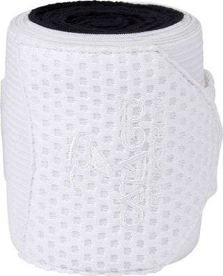 Catago Fir Tech Bandages - Black - White - Divine Equestrian