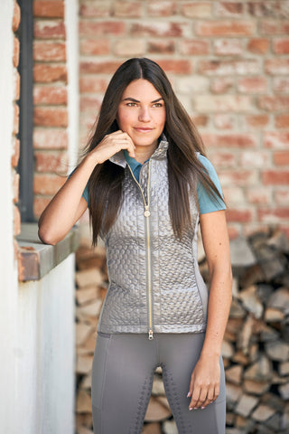 Covalliero Ladies Combination Vest - Graphite