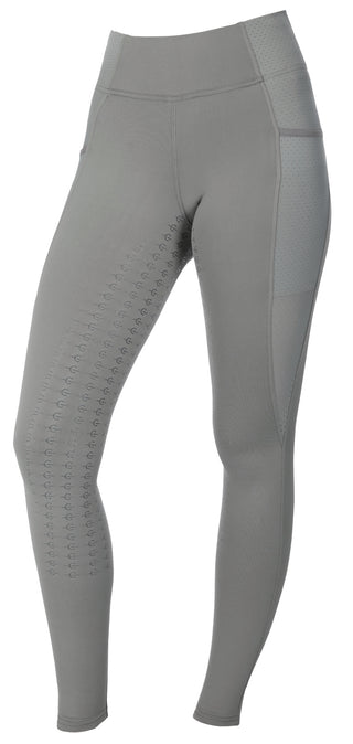 Covalliero SS23 Ladies Riding Tights Summer Weight - GRAPHITE