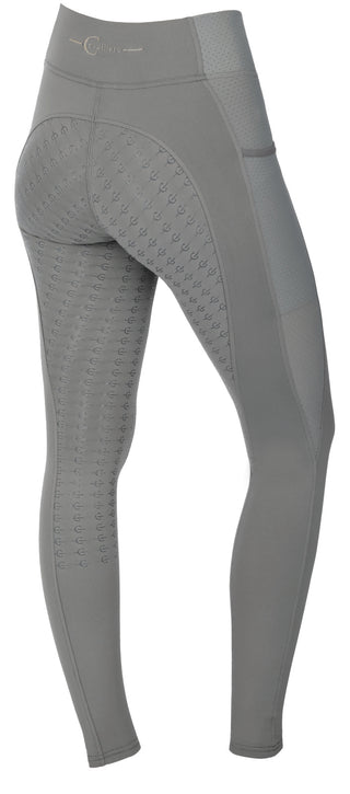 Covalliero SS23 Ladies Riding Tights Summer Weight - GRAPHITE