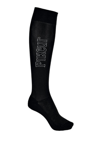 Pikeur Logo Knee Length Socks - Stud detail- All Colours - Divine Equestrian