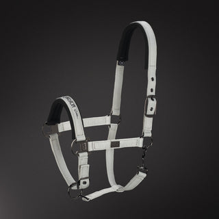 Eskadron Platinum Glossy Headcollar - Silver Grey - Divine Equestrian