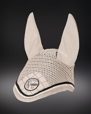 Eskadron Platinum Artico Fly Hood in Cream - Divine Equestrian