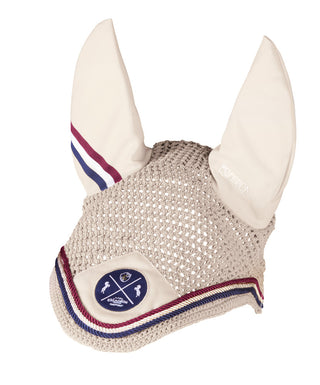 Eskadron Heritage Artwork Fly Hood - Pearl - Full Size - Divine Equestrian