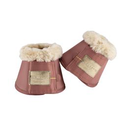 Eskadron Heritage Faux Fur Over reach Boots in - Rosewood - Divine Equestrian