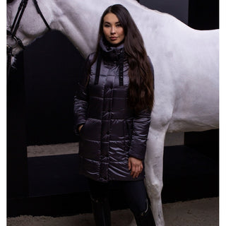 PIKEUR SELECTION LADIES NABELLA LONG JACKET - ANTHRACITE - Divine Equestrian