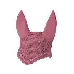 Eskadron Classic SS21 Crystal Fly Hood - ROUGE FULL - Divine Equestrian