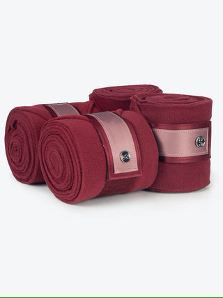 PS OF SWEDEN AW22 Signiture Polo Bandages - Wine