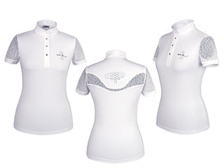 Fairplay Cecile 2.0 Ladies Competition shirt - White - Divine Equestrian