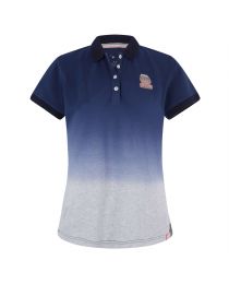 Imperial Riding SS19 Holidays Fade Sleeveless Polo shirt - Navy - Divine Equestrian