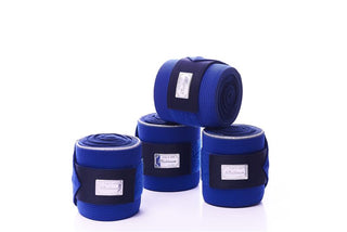 RBH Platinum Fleece / Elastic Bandages - Royal Blue - Divine Equestrian