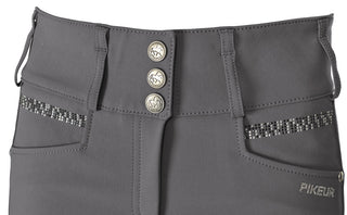 Pikeur AW17 Candela Strass Full seat Breech - Light Grey - limited edition - Divine Equestrian