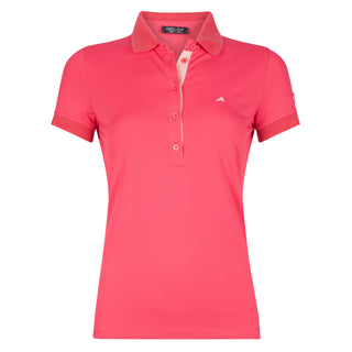 Euro-star SS17 Jonelle Polo Shirt - Lychee - Divine Equestrian