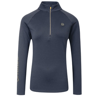 COVALLIERO AW22 LADIES ACTIVE SHIRT - NAVY