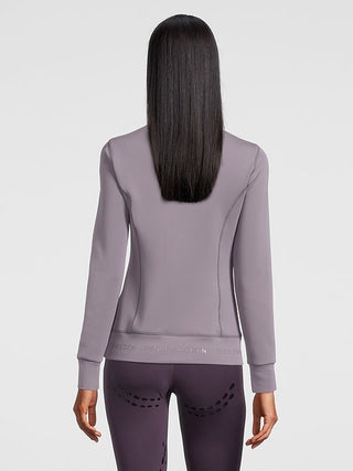 PS of Sweden Faith Sweater with full zip - Grey - Divine Equestrian