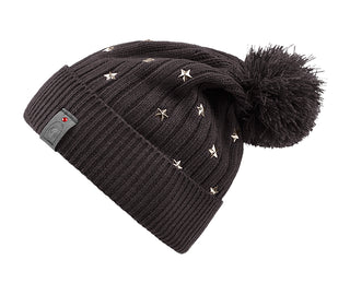 Cavallo Josey Stars Pompom Hat - Graphite - Divine Equestrian