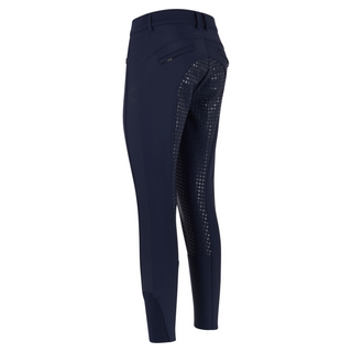 HV Polo Laura Full seat Grip Breeches - Indigo - Divine Equestrian