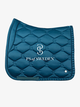 PS OF SWEDEN AW22 RUFFLE SADDLE PAD - PETROL