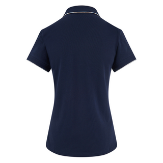 Imperial Riding SS19 Romance Ladies Polo Shirt - Navy - Divine Equestrian