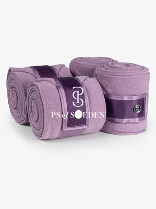 PS OF SWEDEN AW22 Signiture Polo Bandages - PURPLE GRAPE