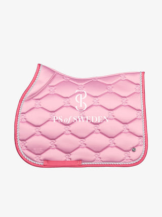 PS of Sweden SS22 Signature Saddle Pad - FADED ROSE BERRY
