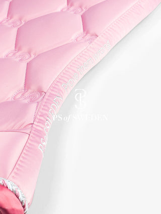 PS of Sweden SS22 Signature Saddle Pad - FADED ROSE BERRY