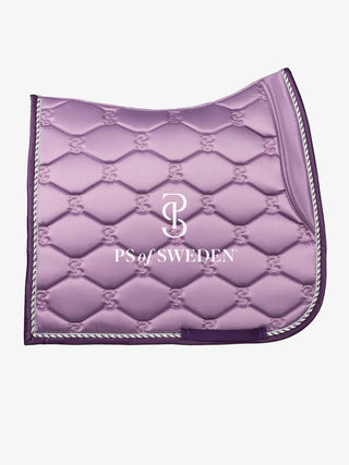 PS of Sweden AW22 Signature Saddle Pad - PURPLE GRAPE
