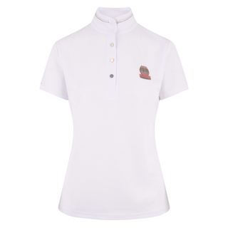 Imperial Riding SS19 Spirit Ladies Competition Shirt- White - Divine Equestrian