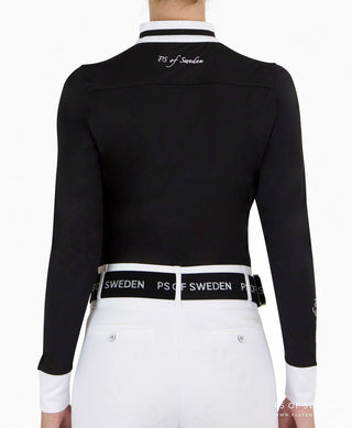 PS Of Sweden Vendela Competition Shirt - Black / White - Divine Equestrian